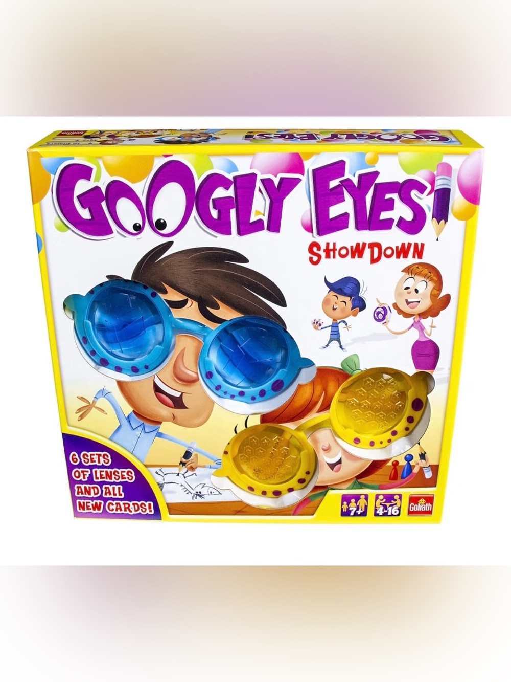 Googly Eyes Showdown: The Family Vision Distorting Drawing Game | For 4-...